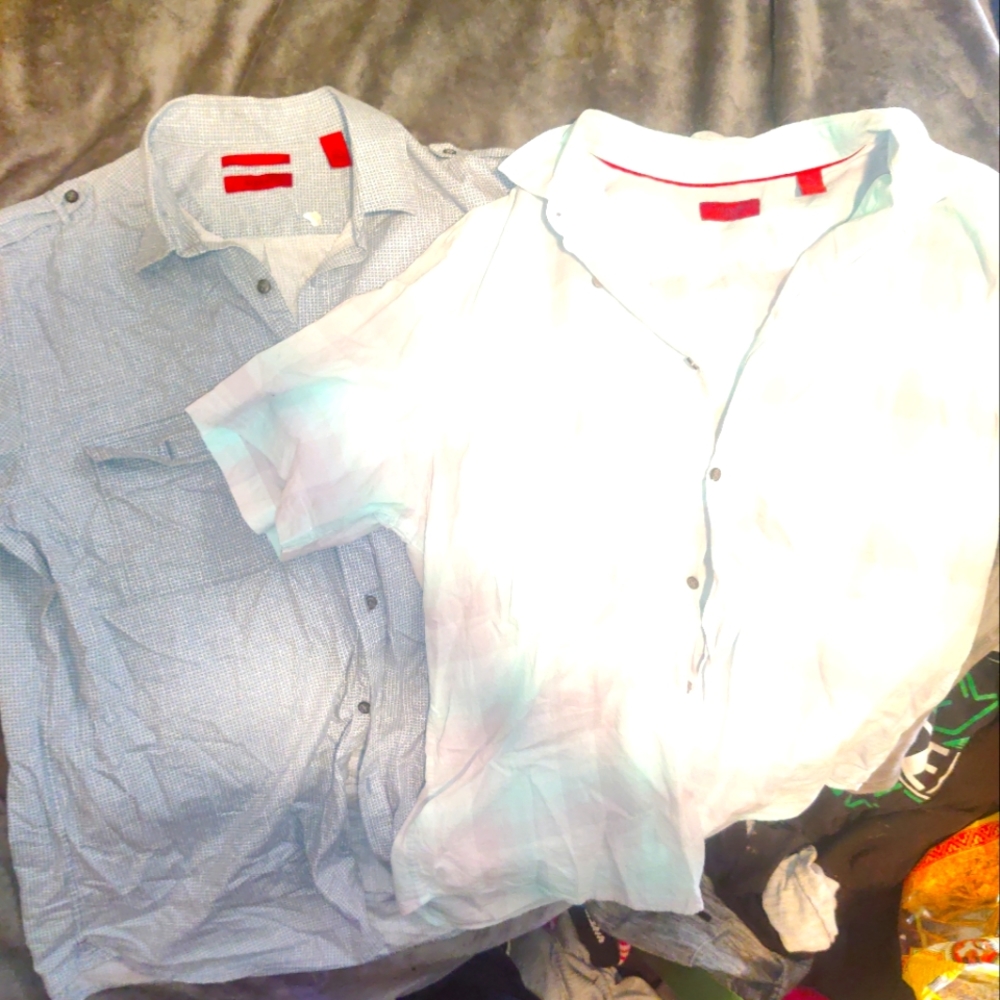 2 Alfani Shirtsleeves 21$